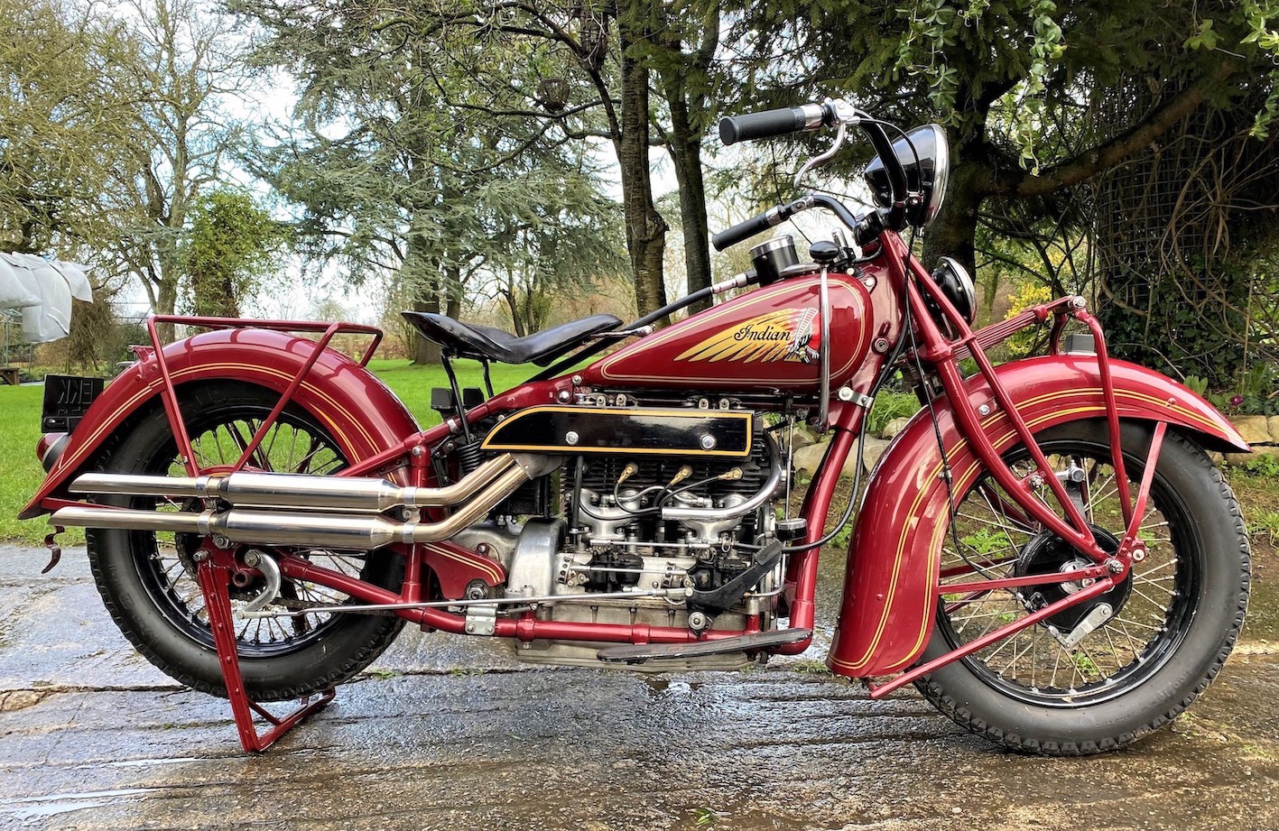 1937 Indian Four 437 sold at auction